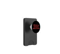 Flirto per divertimento e panico quando funziona umorismo sarcastico PopSockets PopWallet per MagSafe