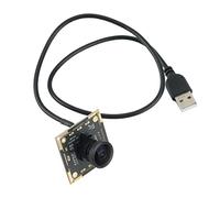 Flisdtry 2 milioni di pixel USB Camera Module 1080P HD Riconoscimento facciale 180 gradi Panoramico Wide Camera Module