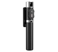 Flisdtry 3 in 1 Wireless Bluetooth Selfie Stick Mini Treppiede Estensibile Monopiede con Bluetooth Universale per il Telefono