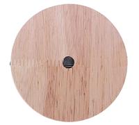 Flisdtry lampada base stile moderno Piastra da soffitto in legno supporto da soffitto e27 Lampada montaggio lampadario Base accessori di illuminazione fai da te Φ100mm vite