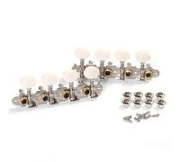 Flisdtry Mandolino String Tuning Pioli Macchina Teste String Tuning L+R Pioli per Mandolino Strumenti Parte Accessorio