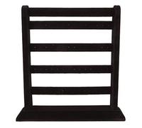 Flisdtry Orecchino Gioielli Organizzatore Orecchino Supporto Appeso Collana Display Stand Box Holder Nero