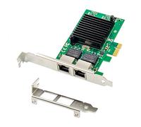 Flisdtry PCIE X1 82576EB Dual Ports 1000M Gigabit Ethernet Scheda di Rete Rete Pci-E Ethernet Server Controller Scheda