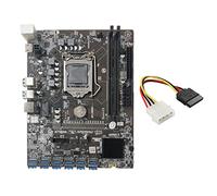 Flisdtry Scheda madre B250C Mining con 4PIN IDE a SATA 12 PCIE a USB3.0 Slot GPU LGA1151 Supporto RAM DDR4