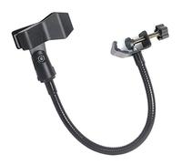 Flisdtry Supporto flessibile per microfono a collo di cigno con morsetto da scrivania per radio Broadcasting Studio, apparecchiature live