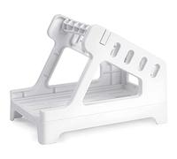 Flisdtry Supporto per etichette di spedizione per etichette termiche in rotolo e Fanfold Lavora con stampante per etichette desktop