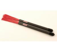 Flix - Spazzola Classic per percussioni, colore: rosso