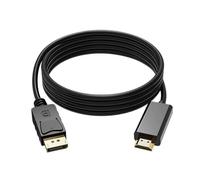 Flkiglm Computer Cord | 180 cm 4K usa e getta DP cavo per schermo, accessorio Plug and Play per diversi utenti IT, PC desktop, home theater