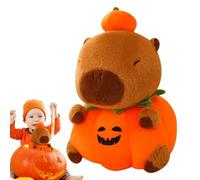 Flkiglm Peluche Capibara - Peluche Capibara Arancione | Bambola Morbida Da Collezione Per Bambine Ideale Per Viaggi Camera Dei Bambini Auto Soggiorno Camera Da Letto Casa