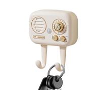 Flkiglm Supporto da parete per chiavi, organizer per chiavi, con promemoria audio, da parete, per ingresso, corridoio, soggiorno, cucina, garage