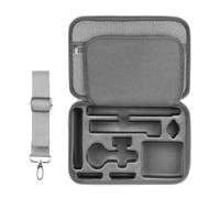 FLKWOP Custodia da trasporto per insta360 X5 Borsa da viaggio di grande capacità Custodia protettiva per accessori Insta Grigio 360 X5 Organizer Kit