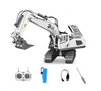 FLKWOP Escavatore Mudsterz, 2025 Nuovi camion Mudsterz con luci e suoni freddi, controllo completo del cantiere, materiale in lega, telecomando 2.4ghz, piccoli costruttori, grande azione