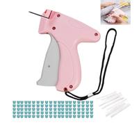 FLLUOUZH Quick Clothing Fixer, Mini Quick Repair Garment Sewing Machine, with 100 Bear Buckles And 1100 Plastic Needles, Instant Button Garment Connector, Lightweight And Easy to Use