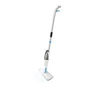 FLM SYSTEM Scopa Lavapavimenti a Spruzzo Scopa Spray con Serbatoio Panno Microfibra Pavimenti Lava asciuga