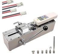 FLNOZAMZ Macchina per Prove di trazione Digitale, Tester Digitale della Forza, Strumento di misurazione Push-Pull ad Alta precisione 500N/1000N per Test di trazione di cablaggi e terminali (1000n)
