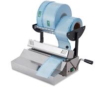 FLNOZAMZ Macchina sigillatrice Termica Medica Automatica, Macchina sigillatrice per Sacchetti dentali in Acciaio Inossidabile da 500W, impostazione della Temperatura a 6 Livelli