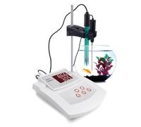 FLNOZAMZ Misuratore di PH da Tavolo da Laboratorio con calibrazione Automatica, precisione ±0,01 PH, elettrodi PH/Temp 2 ed ecologia