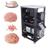 FLNOZAMZ Tritacarne Elettrico Commerciale, 3000W ad Alta Potenza per Osso di Scheletro di Pollo al Peperoncino, Ideale per Case di Grandi alberghi e fattorie
