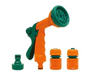 'FLO 89208 - 4pcs set di tubi Basic, con pistola a getto regolabile 5-patrón di 1/2)