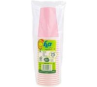 Flo Bicchiere 200 Cc Rosa, 25pz