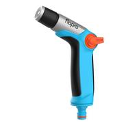 FLO-PRO - Pistola a spruzzo a getto: 3 modelli di getto, riempimento e cono. Controllato da una semplice valvola di accensione, spegnimento e flusso di flusso. Pistola a spruzzo per tubo da giardino