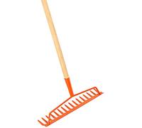 FLO-Rastrello 35759 16 denti, con manico