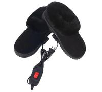FloAPa Donna Pantofole Riscaldate USB Scaldapiedi Invernali Calde Pantofole in Peluche Scarpe Riscaldanti Elettriche per Scarpe Domestiche,001,36(38) EU