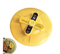 Float Air Pump, Rechargeable Aquarium Oxygenator, Portable Water Pump Inflator 5.12x5.12x1.85 inches, Efficient Supply for Bait Buckets, Pools, Lakes, Rivers, Home, Outdoor Travel