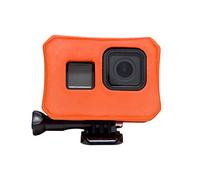 Float Case Cover per GoPro 8 - Floaty Housing Frame per GoPro Hero 8 Nero, Camera Floater Anti-Sink Galleggiante Accessorio Galleggiante per Sport Acquatici - Arancione