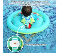 Float da piscina per bambini con baldacchino, piscina per bambini | Piscina per bambini galleggia con baldacchino | Giocattoli per la protezione solare protezione regolabile sedile di sicurezza gonfia