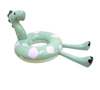 Float in piscina di dinosauri, piscina abbronzante gonfiabile per un comfort morbido da 63x38x32 pollici, forti galleggianti d'acqua con carico per il mare da mare all'aperto