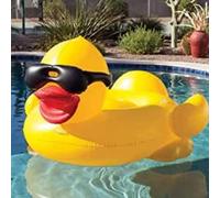 Float Joy Enorme Gonfiabile Giallo Anatra Piscina Float Estate Pool Party Essentials