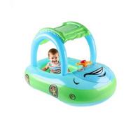 Float per bambini - Baby boa gonfiabile con e tetto anti -uv | Giocattolo galleggiante per il nuoto estivo per la lago della piscina per la spiaggia - anello da ragazzo sicuro