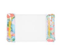 Float Per Piscina Per Adulti - Float In Vinile, Lettino Da Spiaggia, Zattera Glitter | 70x30in Acqua Gonfiabile Con Effetto Scintillante E Robusta Build, Galleggiante Di Piscina Portatile Per Il Lago