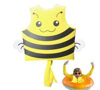 Float Vest, Bee Design Swimming Trainer, Lightweight Breathable Swimwear With High Buoyancy, Adjustable Safety Buckles, Kids Secure And Confident In Water, Swimming Pool Beach