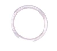 Floatdream Copricatena per Bicicletta, Anello Paracatena in Plastica per Bicicletta, Disco Paracatena 8 Fori, per Bicicletta Mountain Bike 42 44 Denti (Bianco)