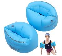 Floati di Braccio, 1 Paio di floati di Braccio Gonfiabile per Adulti e Bambini, in PVC Spessa Nuoto con valvola dell'Aria, Piscina Portatile, Giocattoli da Piscina