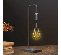 Floatidea Levitazione Magnetica Fluttuante Lampada da Tavolo a LED Lampadina con Caricatore del Telefono Senza Fili
