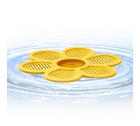 Floating Bee Island - Bee Floating Island Feeder, Water Drinking Station Garden Pond | Pollinator Support Hydration platformm For Device Safe Landing Resting Water Supply Ecosystem Care