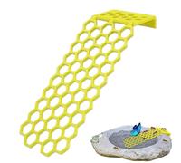 Floating Bee Island - Mangiatoia Galleggiante a Forma di Farfalla | Pieghevole Anti-Goccia per | Uso per Tazze per per Giardino | Isola delle Galleggiante Stampata | Stazioni d'Acqua