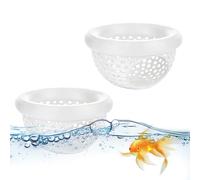 Floating Betta Hammock, 2 Piece Fish Tank Floating, Resting Shelter System, Aquarium Betta Resting Leaf Cave, Soft Fish Bed for Freshwater Tanks, Terrarium, Indoor Home, Office and Living Room Decor