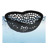 Floating Betta Hides, Cuore Shape Acquario Floating Shrimp Resting Cave, Pesce Tank Decoration Cave For Freshwater Acquario Betta Fish Shrimp Breeding Resting Home Office Indoor Terrarium Use