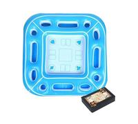 Floating Card Table for Pools - Floating Pool Game Table | Flôating Tables | Inflatable Board Games Tables | Portable Waterproof Flôating Desk for Lake Beach Family Vacation Adults Summer Outdoor