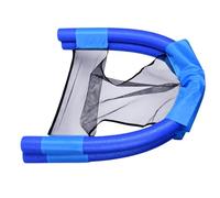 Floating Chair - Ergonomic Inflatable with Integrated Backrest, 19,69 x 16,93 pollici Portable Pool Floats with Soft Mesh Seat, High Buoyancy Raft, Water Lounger for Summer Vacation Beach River Lake