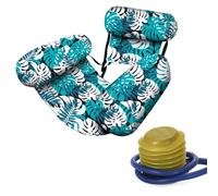 Floating Chair, Inflatable Pool Lounge Chair, Adjustable Straps, Heavy Duty Pool Floats Chairs Adult, Flotadores Para Adultos for Pool Party & Beach (green)