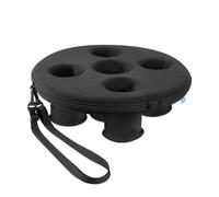 Floating Coaster - Pool Party Beach Hot Tub | Drink Float With 5 Holes | Pool Beverage Float Tray For Hot Tub, Beach, Lake | Summer Floating Coaster For Cups, Cans, Bottles Accessories