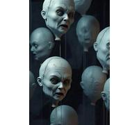 Floating Doll Heads Journal: Lined Notebook for Horror Fans, Weird Aesthetic Lovers, and Dark Creative Writing