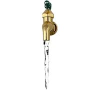 Floating Faucet Fountain, Invisible Flowing Spout Watering Can Fountain, Imitation Flowing Water Tap Fountain Garden Yard Art Decor