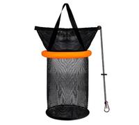 Floating Fishing Basket | Foldable Fishing Net Bait Storage Cage,Large Capacity Live Caught Storage Trap For Father Son Husband Neighbor Friends Family Boyfriend Daughter Grandfather