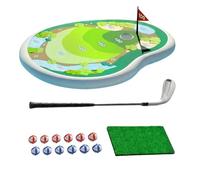 Floating Golf Toys, PVC Training Mat, Swimming Pool Game Set, Authentic Activity, for Children Boys Girls Family Home Outdoor Lake River Beach Party Entertainment